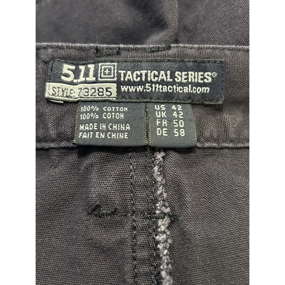 5.11 Tactical Ridge Mens Navy Blue Cotton Cargo Shorts‎ Size 42 Gorpcore Hiking
